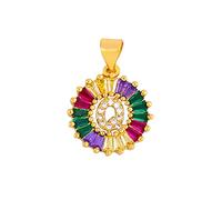 GGYTMQL Classic Color Initial Multicolor Necklace Personal 26 Letters Name Jewelry For Women Girls Accessories Gift