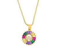 GGYTMQL Classic Color Initial Multicolor Necklace Personal 26 Letters Name Jewelry For Women Girls Accessories Gift