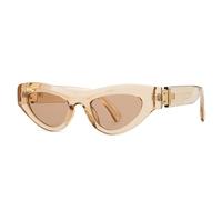 GGYTMQL Classic Retro Cateye Sunglasses Women Fashion Trend Luxury Men Sun Glasses Vintage Popular Leopard Green Shades