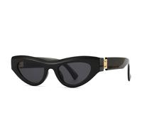 GGYTMQL Classic Retro Cateye Sunglasses Women Fashion Trend Luxury Men Sun Glasses Vintage Popular Leopard Green Shades