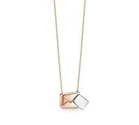 GGYTMQL Classic Rose Love Necklace Pendant Envelope Clavicle Chain Fashion Women