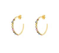 GGYTMQL Colorful Zircon Earrings Stud Earring For Women Piercing Earings Jewelry Pendientes
