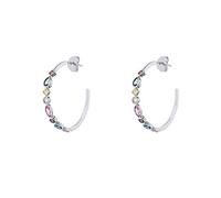 GGYTMQL Colorful Zircon Earrings Stud Earring For Women Piercing Earings Jewelry Pendientes