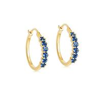 GGYTMQL Colorful Zircon Hoop Earrings For Women Piercing Earring Jewelry