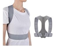 GGYTMQL Corrector for Men and Women,Spinal Support Back Brace Improve Bad Shoulder Neck Adjustable Lumbar Belt Strap,M