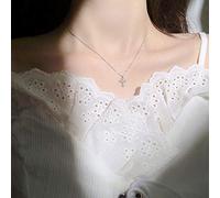 GGYTMQL crystal cross pendant necklace women wedding jewelry girlfriend gift Made in China