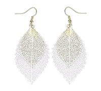 GGYTMQL dangling earrings for women her leaf colorful hollow out textured geometric fashion dainty statement festival