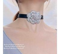 GGYTMQL diamond pendant 925 sterling silver party wedding chocker necklace pendants for women bridal jewelry