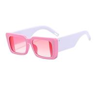 GGYTMQL Double Color Women Sunglasses Retro Rivets Decoration Wide Legs Men Shades UV400 Sun Glasses