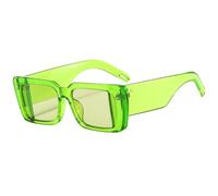 GGYTMQL Double Color Women Sunglasses Retro Rivets Decoration Wide Legs Men Shades UV400 Sun Glasses