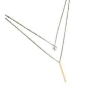 GGYTMQL double zircon choker strip pendants necklaces wed gift accessories Made in China