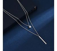 GGYTMQL double zircon choker strip pendants necklaces wed gift accessories Made in China