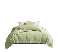 GGYTMQL Duvet Set Long Pile Cotton Jacquard Four-Piece Set Quilt Lid Soft Skin-friendly Bedding Duvet Cover