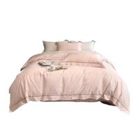 GGYTMQL Duvet Set Long Pile Cotton Jacquard Four-Piece Set Quilt Lid Soft Skin-friendly Bedding Duvet Cover