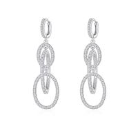 GGYTMQL Earring Ladies Jewelry Women's Pendant Earrings Banquet Dress Design Inlaid Elegant Party Jewelry Matching Women Earrings