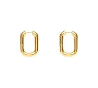 GGYTMQL Earrings and studs hoop earrings for women geometric square silver color vintage earrings jewelry Simple fashion Jewellery Fashion Gifts