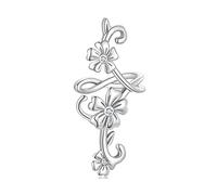 GGYTMQL Earrings, Earrings for Women, Plain Flower Ear Cuffs Earrings