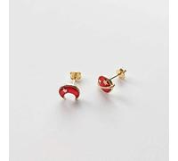 GGYTMQL Earrings for Women, Earrings, Design, Red Moon Star Earrings, Jewelry, Fashion Jewelry, red,