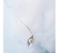 GGYTMQL Earrings for Women, S925 Earrings Female Tree Leaf Pearl Earrings Willow Leaf Earrings KoreaEarrings