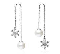 GGYTMQL Earrings for Women, Sun Flower Zircon Tassel Earrings Flash Earrings Long Temperament Personality Wild Jewelry, Tray, ui