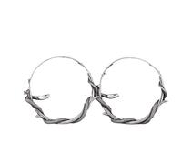 GGYTMQL Earrings Gothic Animal Snake Hoop Earrings for Men and Women Simple Fashion Universal Earrings Rock Party Jewelry Gifts Jewellery Gifts232