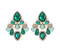 GGYTMQL earrings with female nut lock, geometric jewelry, rock style
