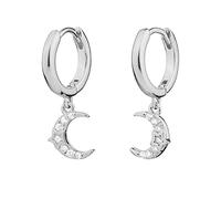 GGYTMQL Exquisite Star Moon Pendant Drop Earrings For Women Piercing Earrings Jewelry Pendientes