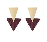 GGYTMQL Fashion Temperament Personality Geometric Triangle Rhombus Simple Ladies Earrings High-end earrings