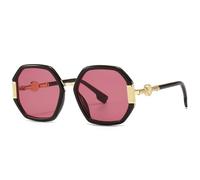 GGYTMQL Fashion trend luxury square Metal Women's sunglasses for women vintage glasses Eyewear