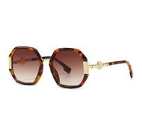 GGYTMQL Fashion trend luxury square Metal Women's sunglasses for women vintage glasses Eyewear