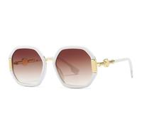 GGYTMQL Fashion trend luxury square Metal Women's sunglasses for women vintage glasses Eyewear
