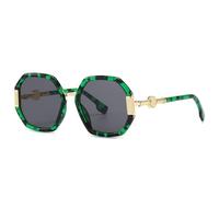 GGYTMQL Fashion trend luxury square Metal Women's sunglasses for women vintage glasses Eyewear
