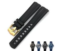 GGYTMQL Fluorous Silicone Rubber Watchband 19mm 20mm 21mm Fit for 300 Waterproof Watch Strap Tools