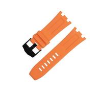 GGYTMQL for Audemars and Piguet Belt 15710/15703,28mm Nature Fluorine Soft Rubber Accessories Watch Band