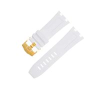 GGYTMQL for Audemars and Piguet Belt 15710/15703,28mm Nature Fluorine Soft Rubber Accessories Watch Band