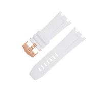 GGYTMQL for Audemars and Piguet Belt 15710/15703,28mm Nature Fluorine Soft Rubber Accessories Watch Band