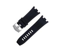 GGYTMQL for Audemars and Piguet Belt 15710/15703,28mm Nature Fluorine Soft Rubber Accessories Watch Band