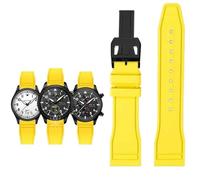 GGYTMQL for Fluoro Rubber Watch Strap Quick Release Pilot F1 Team Waterproof Sports Bracelet Watchband 20mm 21mm 22mm
