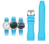 GGYTMQL for Fluoro Rubber Watch Strap Quick Release Pilot F1 Team Waterproof Sports Bracelet Watchband 20mm 21mm 22mm