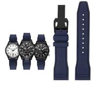 GGYTMQL for Fluoro Rubber Watch Strap Quick Release Pilot F1 Team Waterproof Sports Bracelet Watchband 20mm 21mm 22mm