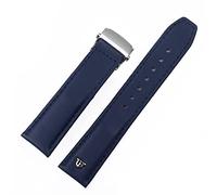 GGYTMQL for Watchbands Genuine Leather Watch Strap 20mm 22mm Folding Buckle Leisure Business Cow Leather Bracelet