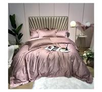 GGYTMQL Four piece bedding set 100S egyptian cotton Bedsheet Pillowcase Duvet Cover Sets jacquard Bedlinen Queen King Size Bedding Set Bed four pieces set,