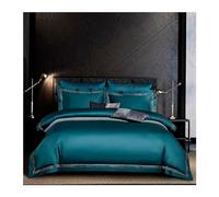 GGYTMQL Four piece bedding set Bed Four Pieces Deluxe 1000TC Cotton Bedding Set 4/6 Piece Double Queen King Size Embroidered Duvet Cover Sheet Pillowcase (8-260x230 6pcs
