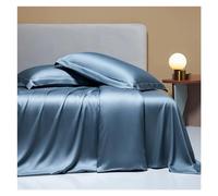 GGYTMQL Four piece bedding set four pieces Luxury Egyptian Cotton Bed 1000TC Smooth Fitted Top Flat Sheet Pillowcase Solid Easy Care Bedding Set (Color B, King size 4 pcs)