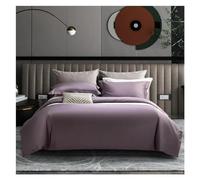 GGYTMQL Four piece bedding set White Solid Color Duvet Cover with Zipper 1000TC Egyptian Cotton Long Staple Silky Soft Premium Bedding set Twin Full Queen Double Bed four pieces set,