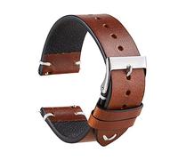 GGYTMQL Genuine leather strap For Rox Classic watchband Italian vintage oil wax watch band 20mm 22mm quick release bracelet