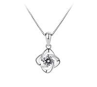 GGYTMQL Geometric Necklaces & Pendants Cubic Zirconia Wedding Necklace Jewelry Gift for Wife Made in China