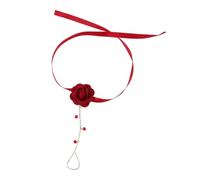 GGYTMQL Girl Products 4Colors Rose Flower Bracelet Silver Butterfly Bracelet Rings Combined Chain Gifts