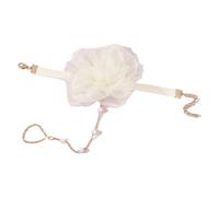 GGYTMQL Girl Products 4Colors Rose Flower Bracelet Silver Butterfly Bracelet Rings Combined Chain Gifts