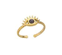 GGYTMQL Girl Products Rings Ring Jewellery Women Men Blue Evil Eye Rings For Women Open Finger Ring Wedding Couple Gifts
